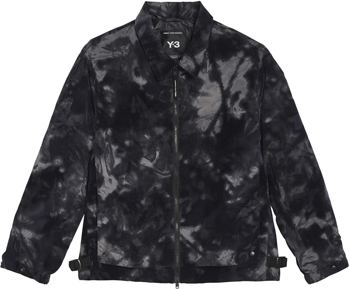 Y-3: Multicolor Allover Print Nylon Liner Jacket - 1