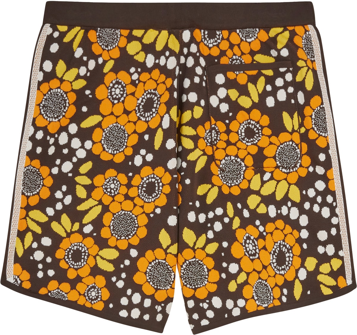 adidas Originals: Multicolor Wales Bonner Knit Floral Shorts - 2