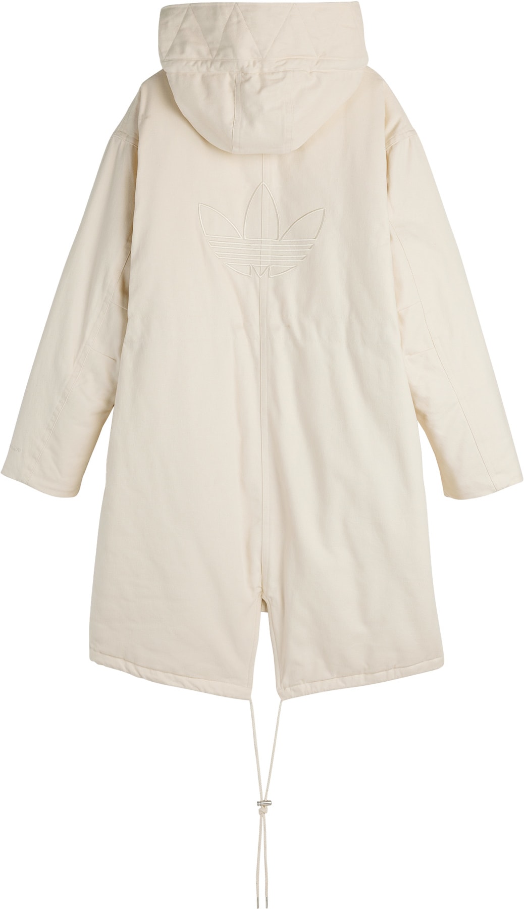 adidas Originals: Blanc Manteau de coach Wales Bonner Blanc - 2