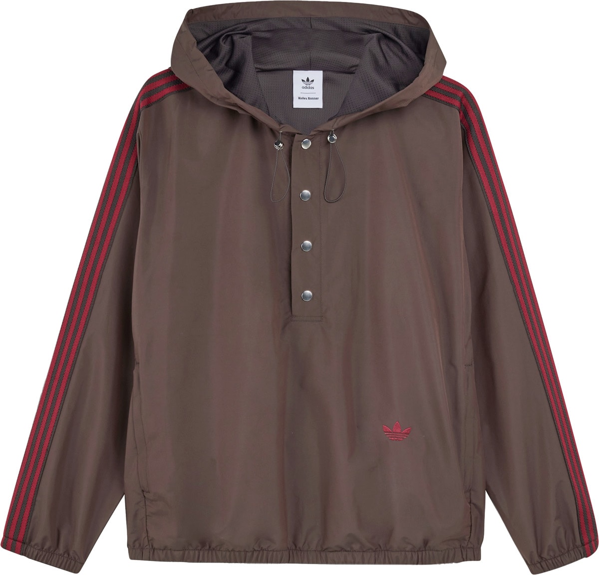 adidas Originals: Brown Wales Bonner Nylon Anorak - 1