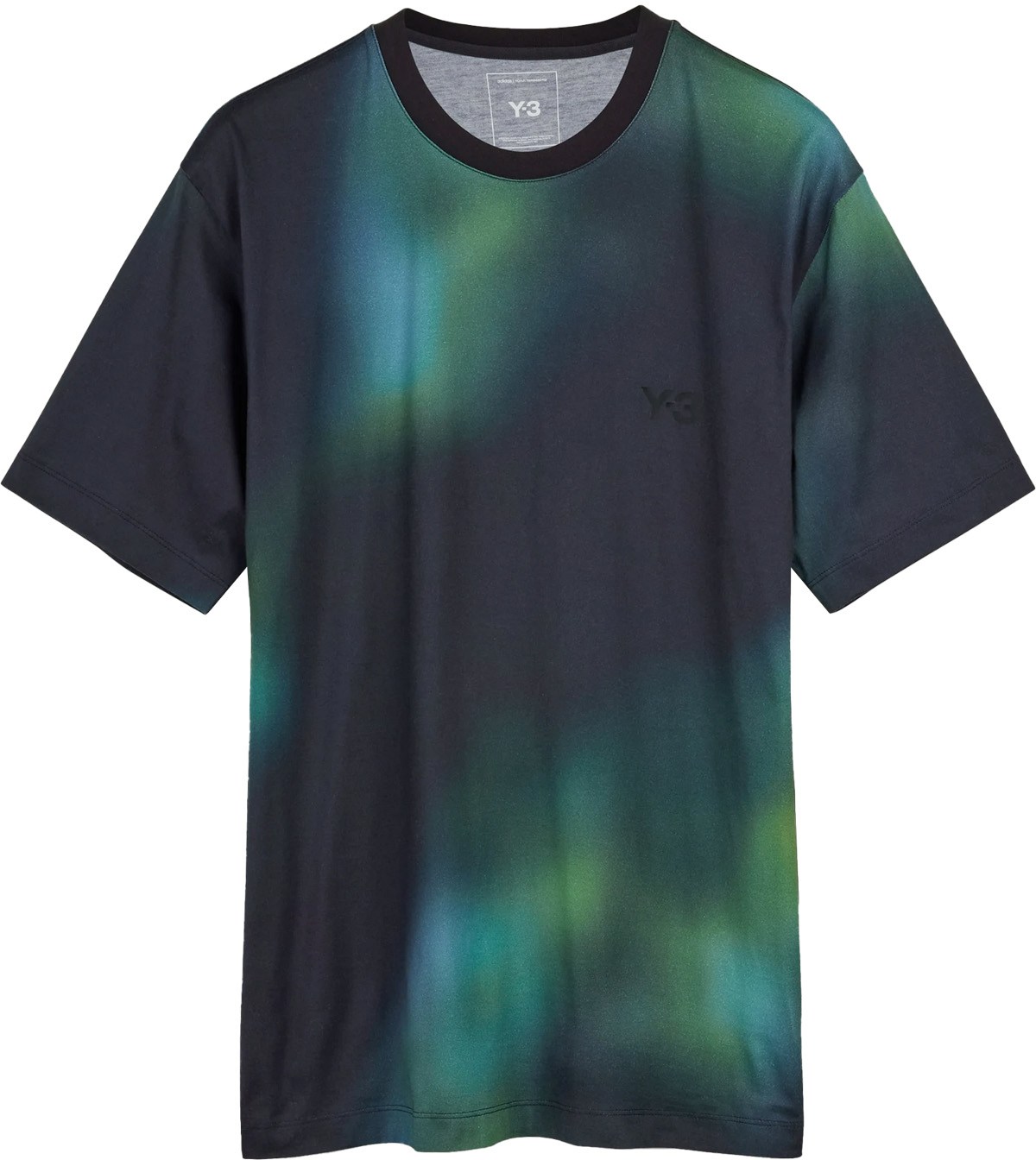 Y-3: Multicolor Regular AOP T-Shirt - 1