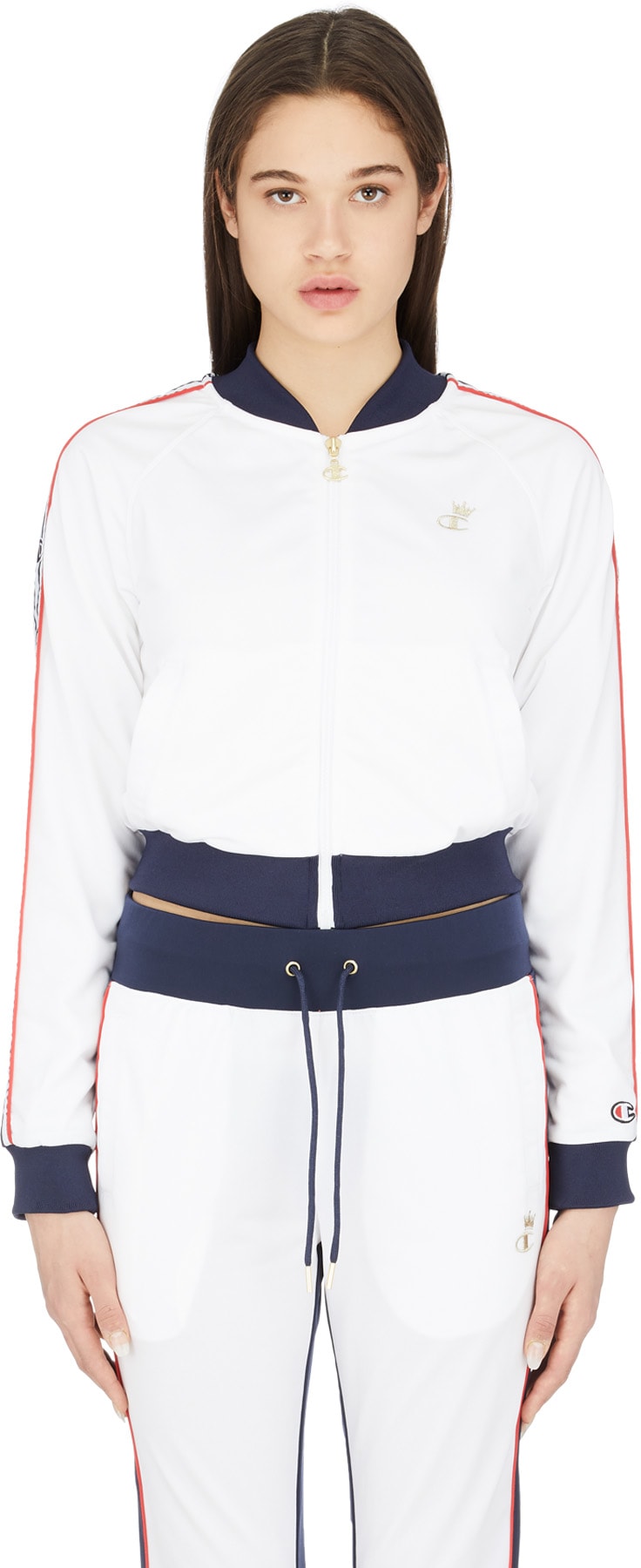 Champion: White Crown C Track Jacket - 1