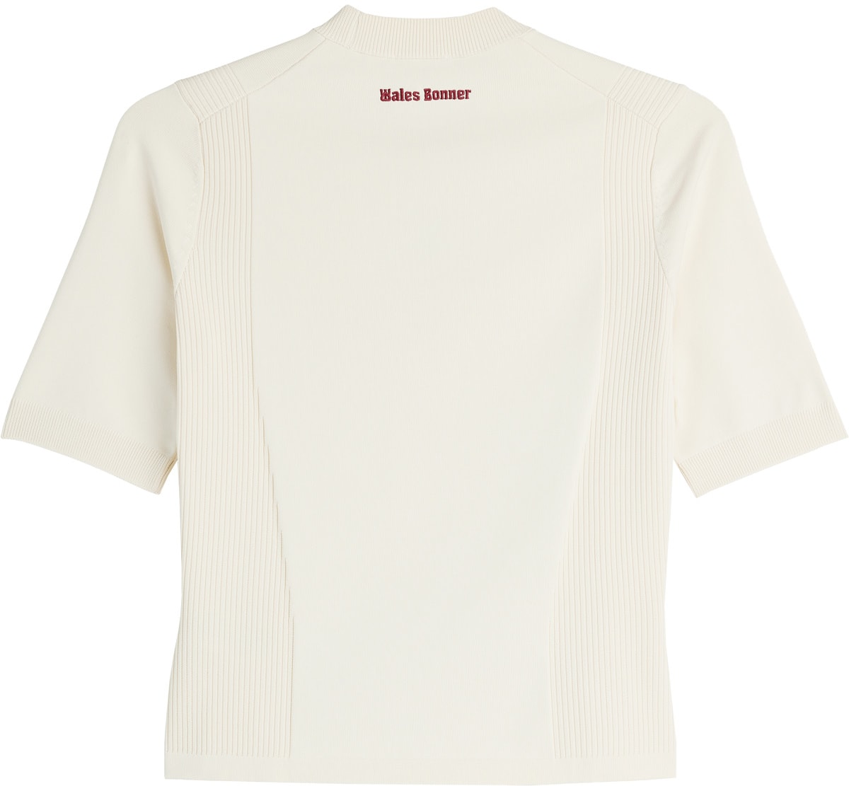 adidas Originals: White Wales Bonner Knit Short Sleeve Top - 2