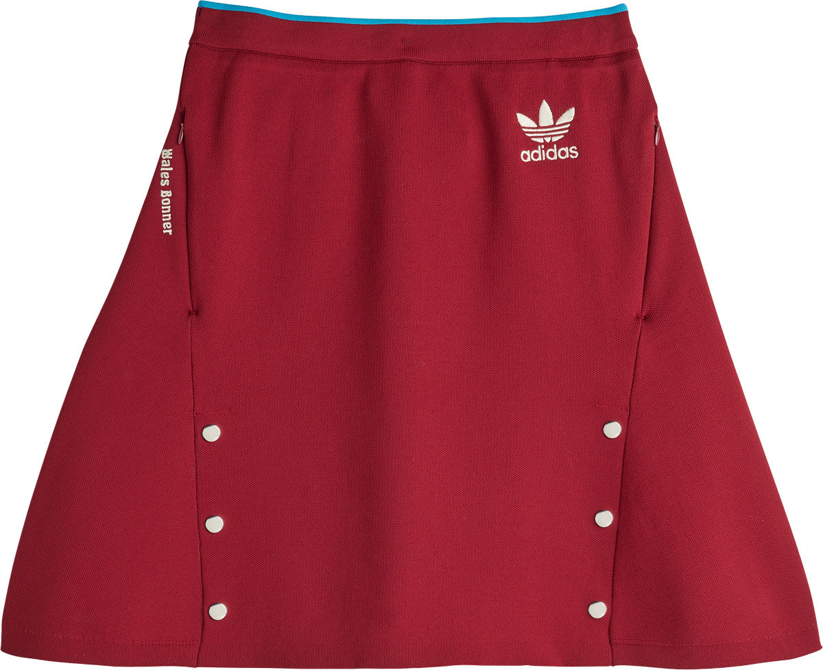 adidas Originals: Rouge Jupe Wales Bonner Rouge - 1