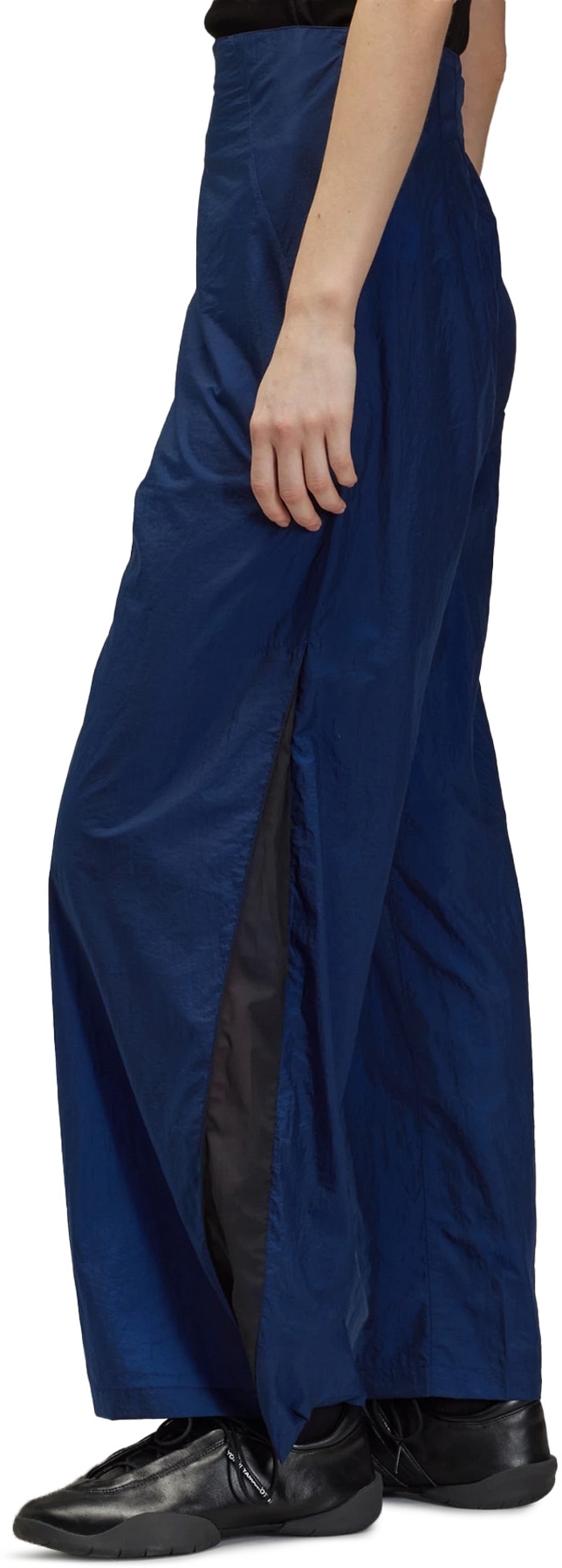 Y-3: Blue Ultralight Nylon Pants - 3