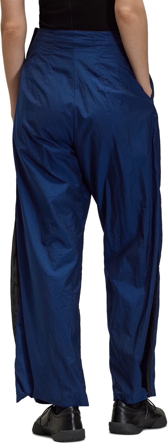 Y-3: Blue Ultralight Nylon Pants - 4