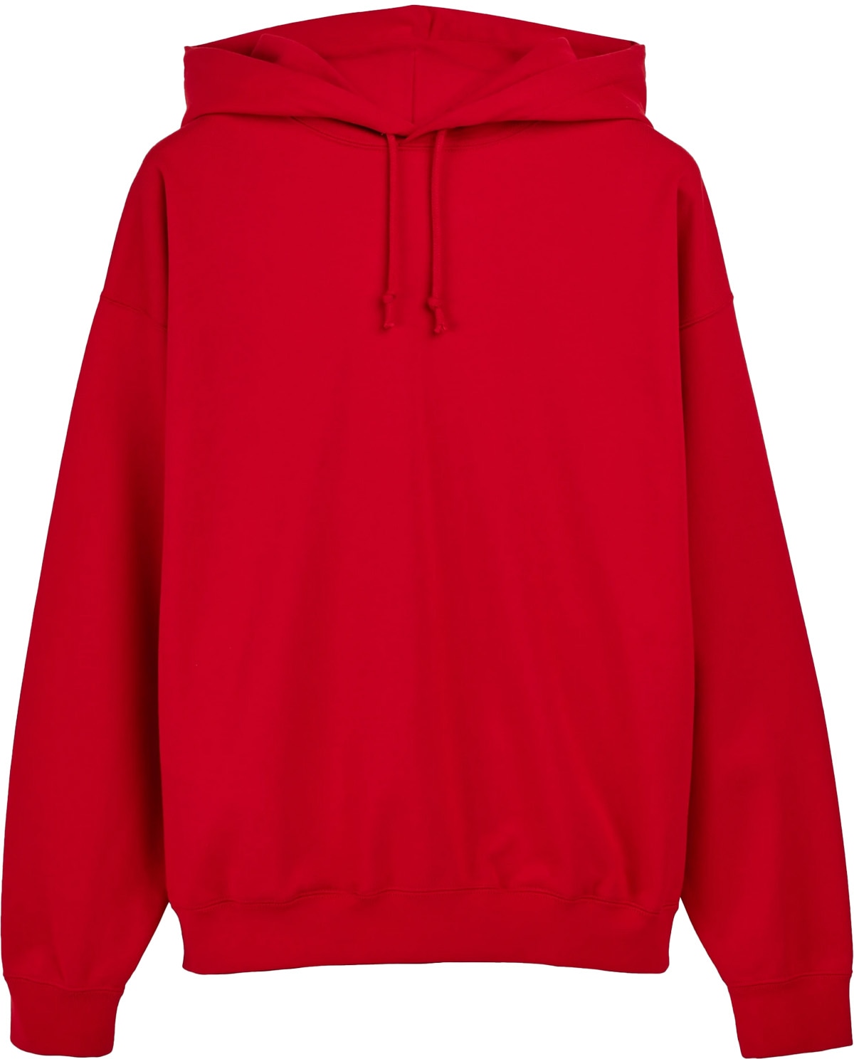 Y-3: Rouge Sweat à capuche graphique Rouge - 1