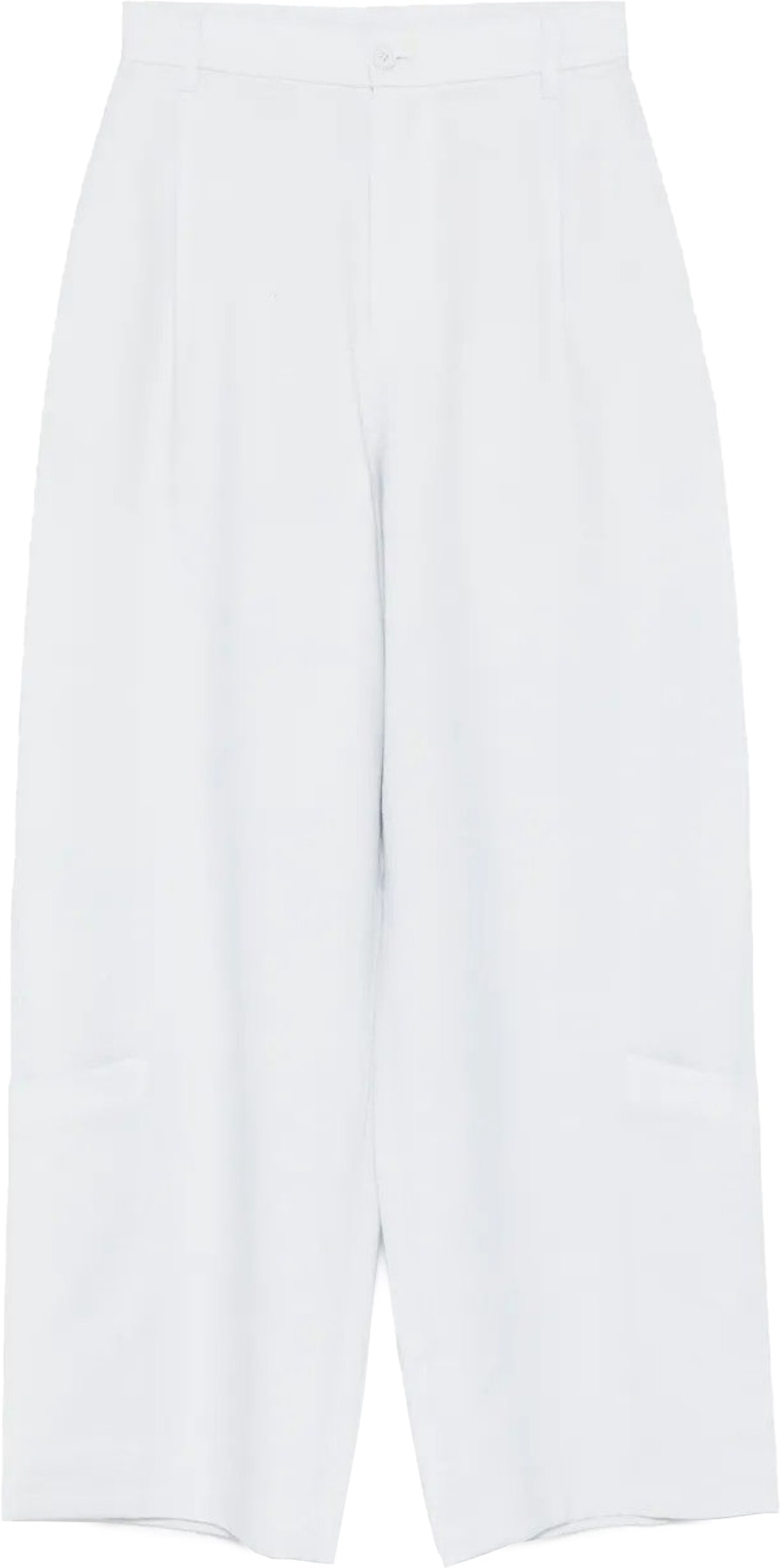 Y-3: Gris Pantalon d'uniforme de sport à jambe large Gris - 1