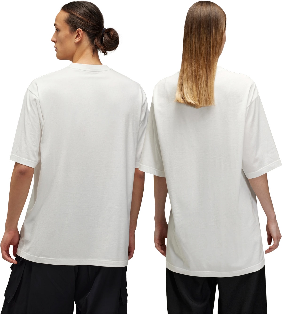 Y-3: White Boxy Short Sleeve T-Shirt - 3
