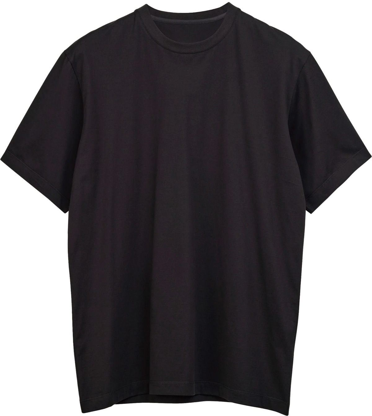 Y-3: Noir T-Shirt graphique à manches courtes Noir - 1