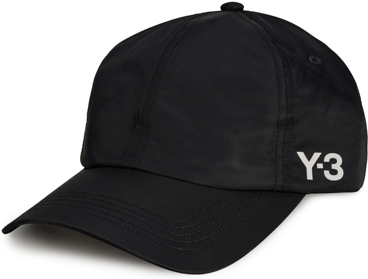 Y-3: Black Tech Cap - 1