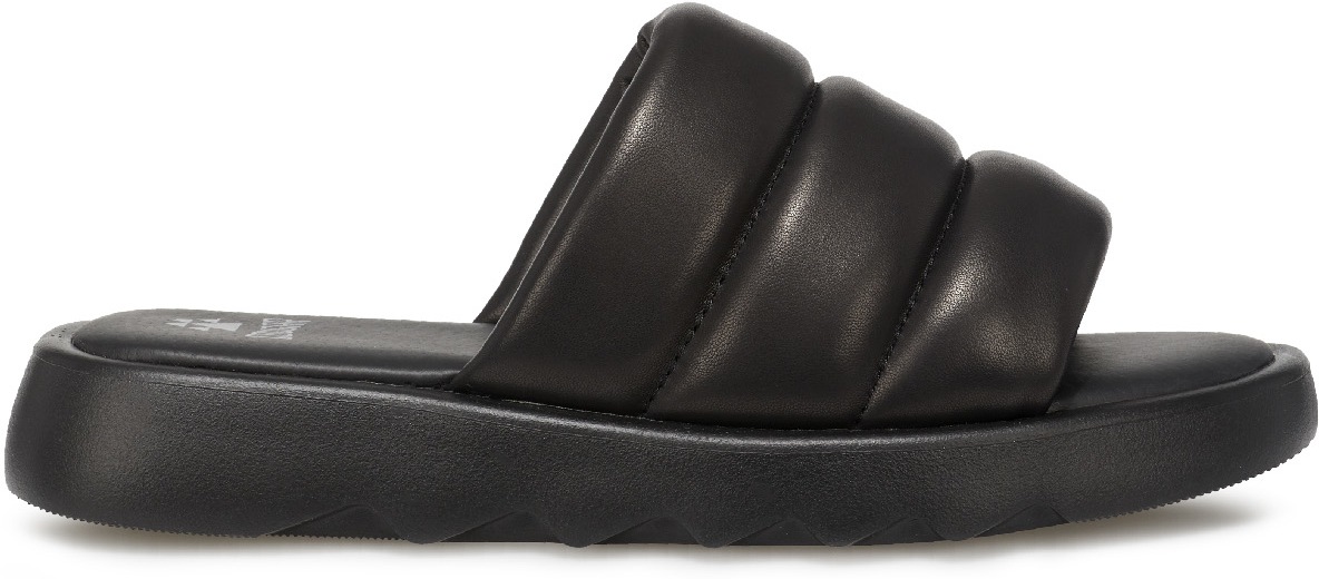 Cougar: Black Julep Leather Sandal - 1