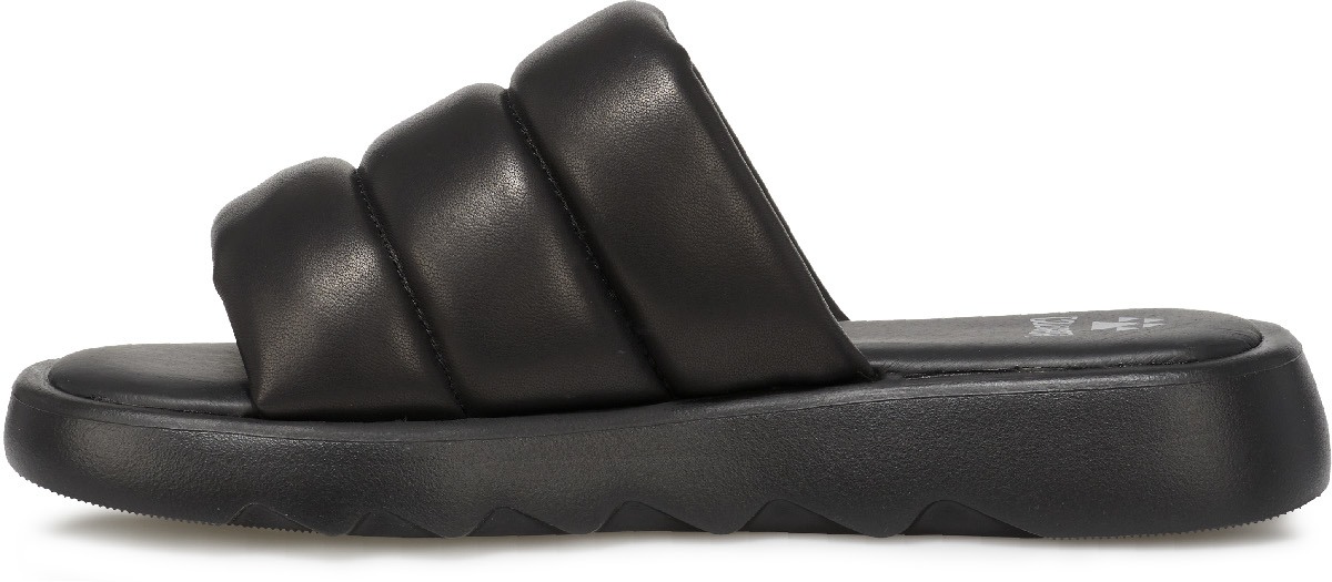 Cougar: Black Julep Leather Sandals - 2