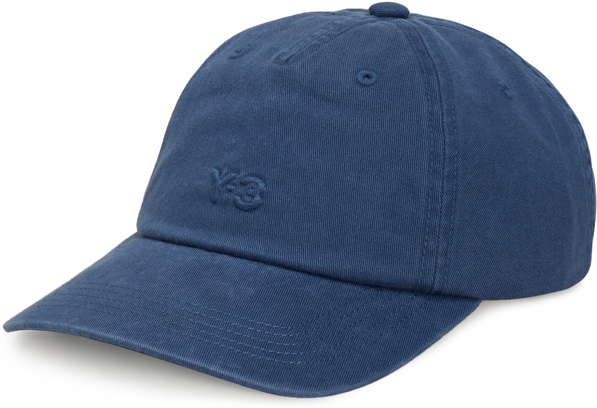 Y-3: Blue Dad Cap - 1