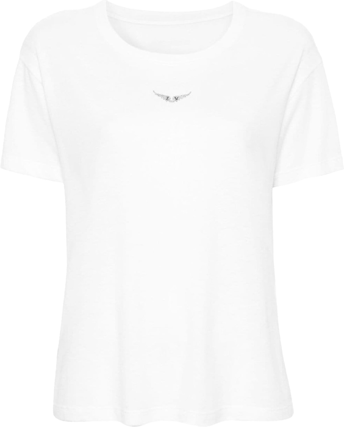 Zadig & Voltaire: Black Marta Diamante Wings T-Shirt - 1