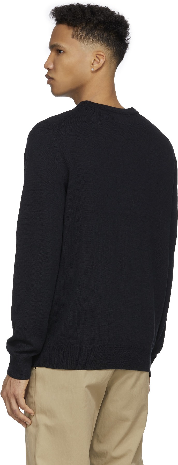 Fred Perry: Black Classic Cardigan - 3