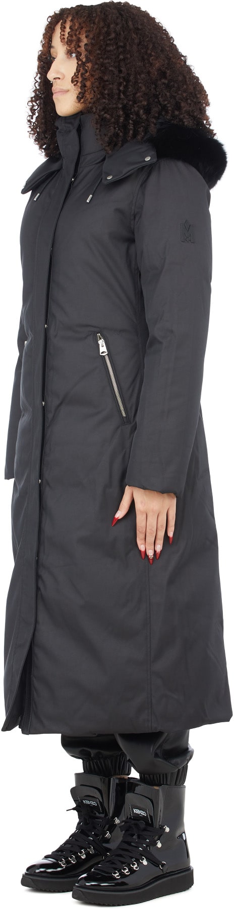 Mackage: Noir Manteau Kelsie-BX Noir - 2