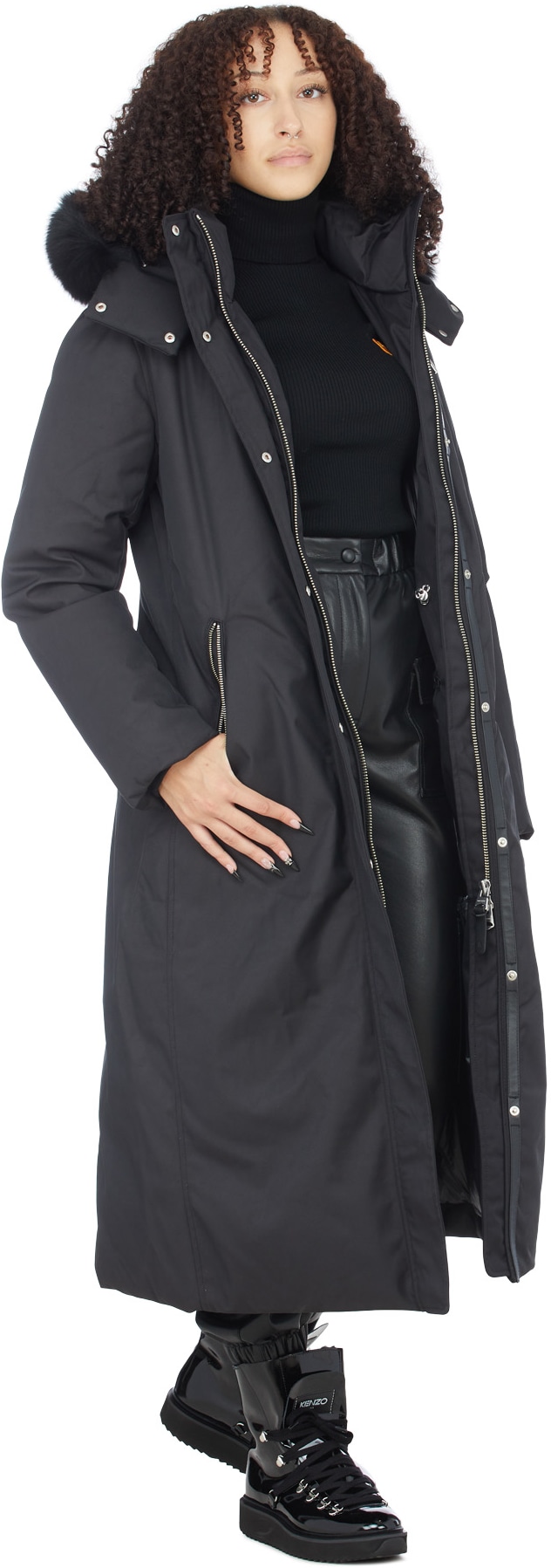 Mackage: Noir Manteau Kelsie-BX Noir - 4