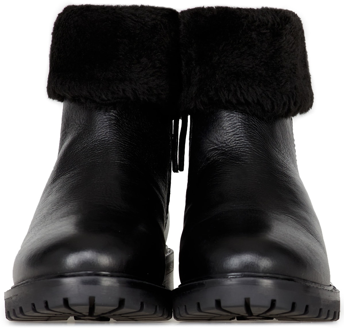 Cougar: Black Kendal Leather Ankle Boots - 3