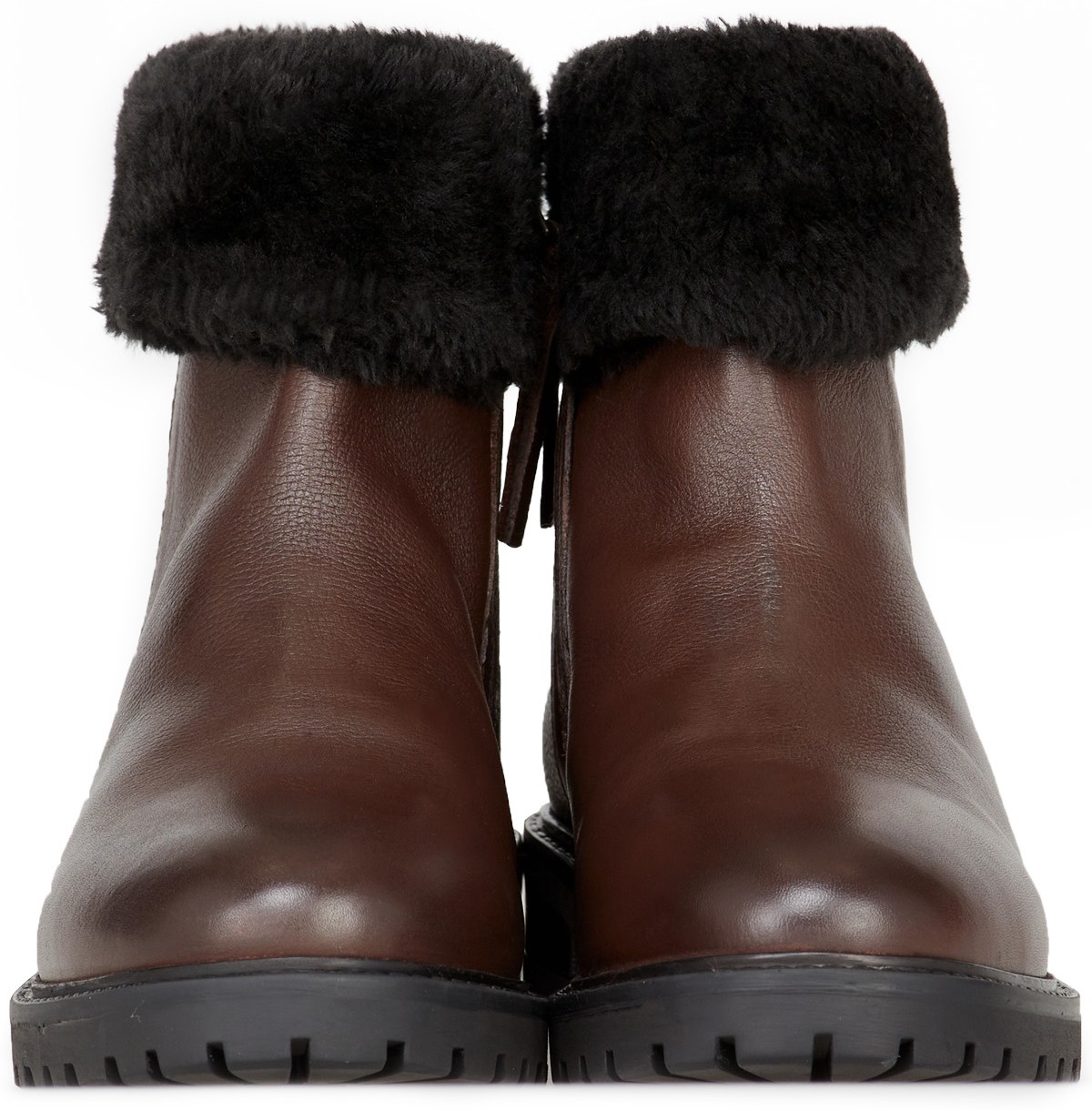 Cougar: Brun Bottes Kendal en Cuir Brun - 3