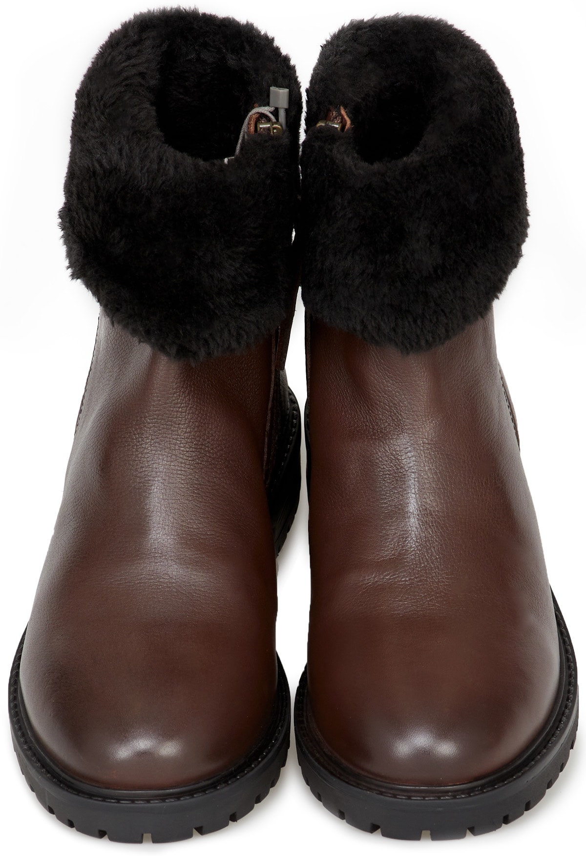 Cougar: Brun Bottes Kendal en Cuir Brun - 4