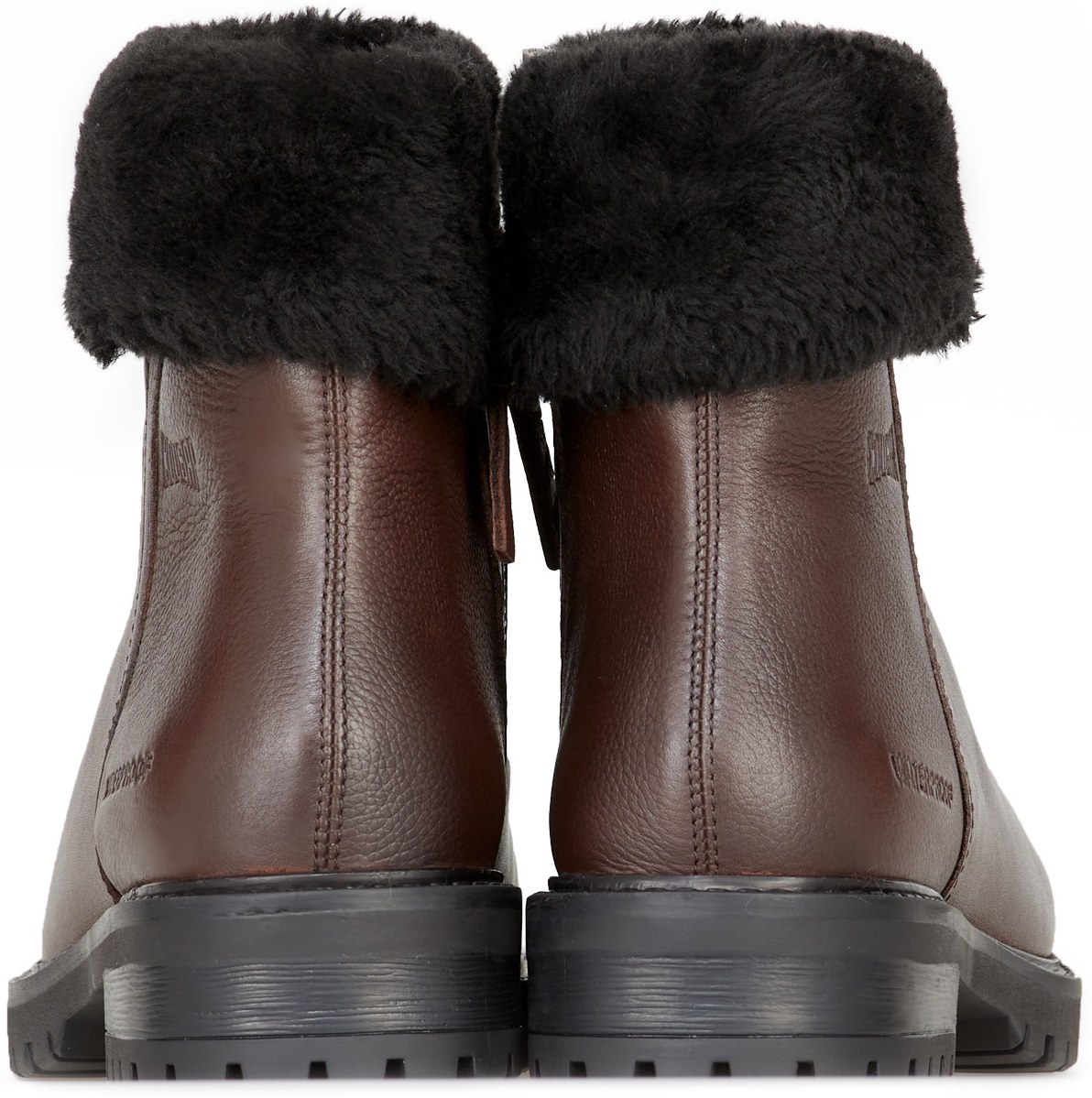 Cougar: Brun Bottes Kendal en Cuir Brun - 5