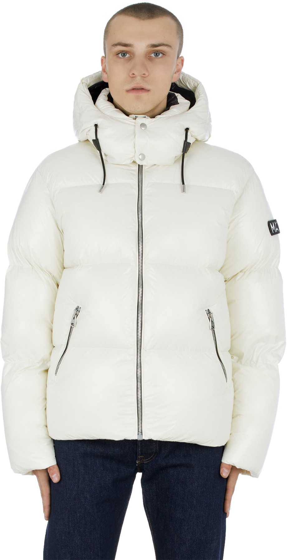 Mackage: White Kent Puffer Jacket - 1