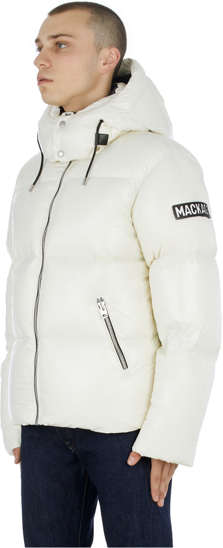 Mackage: White Kent Puffer Jacket - 2