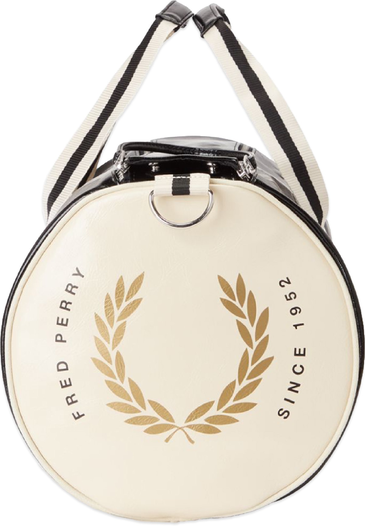 Fred Perry: Noir Sac à Baril Laurel Wreath Noir - 3