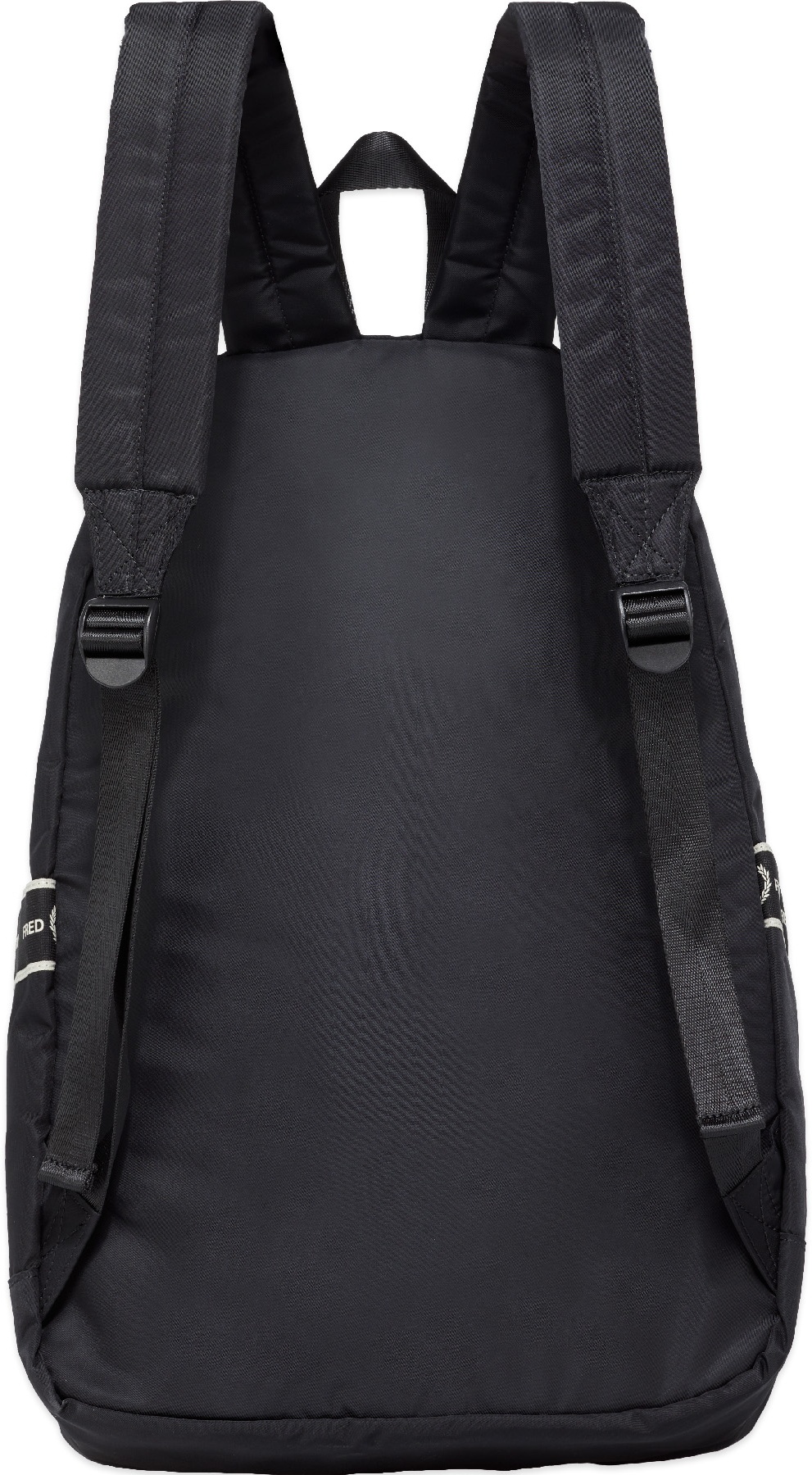 Fred Perry: Black Graphic Tape Backpack - 2