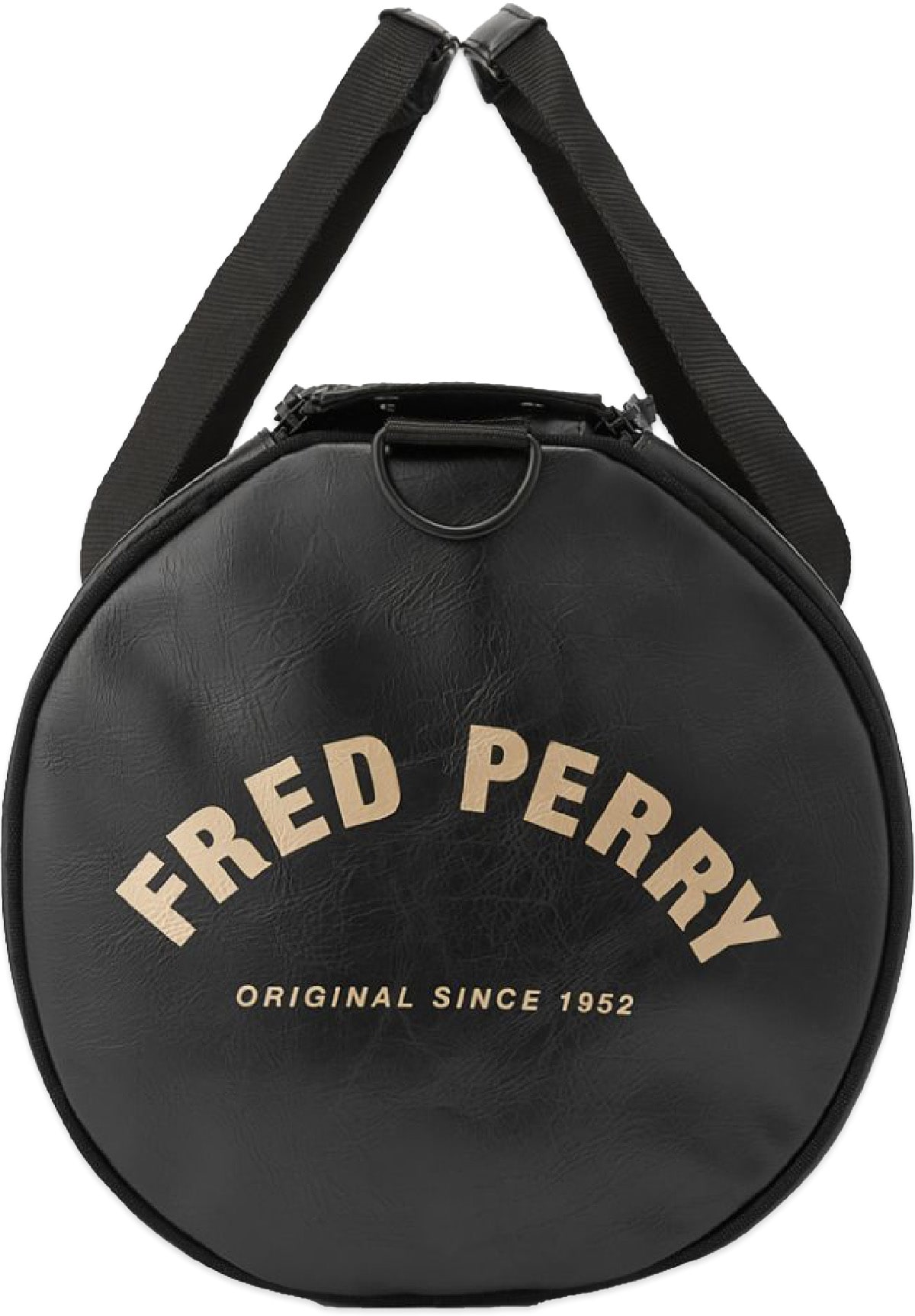 Fred Perry: Noir Sac à Baril PU Tonale Noir - 3