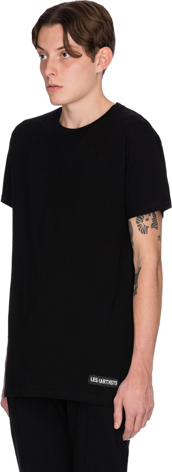 Les (Art)ists: Black DonTouch T-Shirt - 2