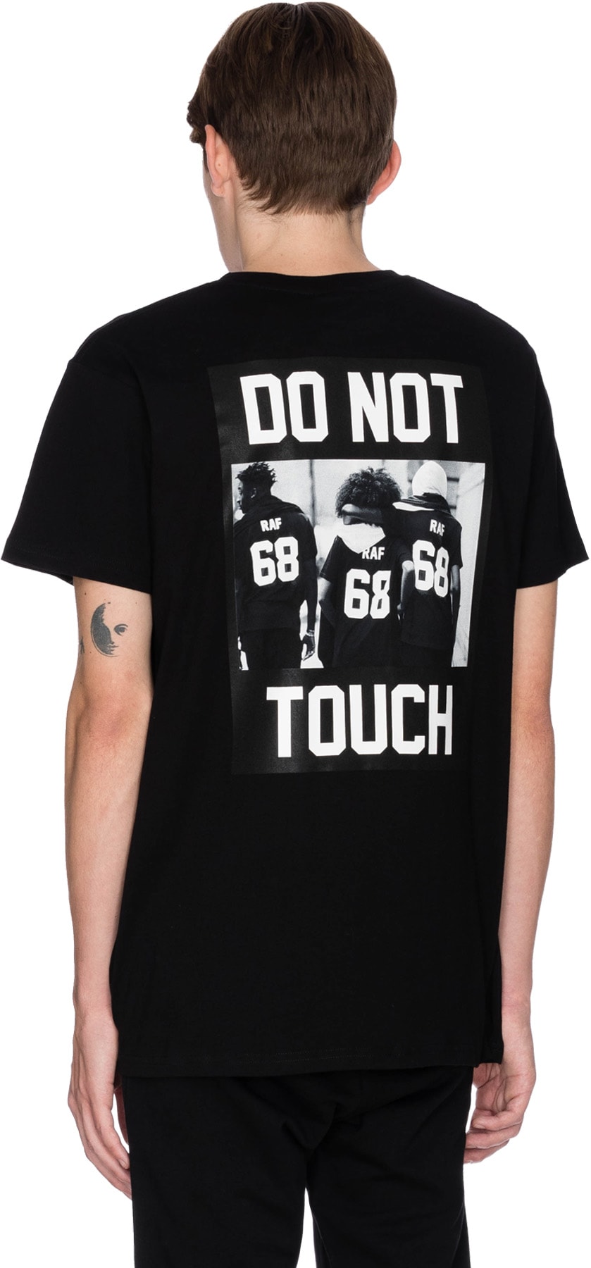 Les (Art)ists: Black DonTouch T-Shirt - 3