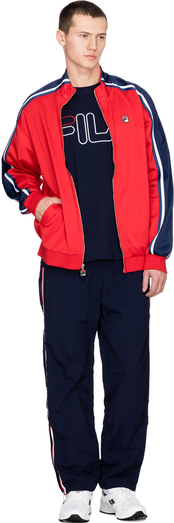 Fila: Blue Calloway Talson Pants - 4