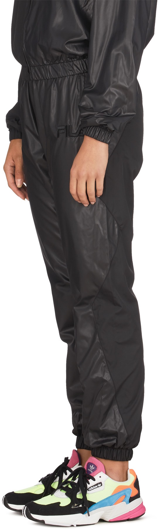 Fila: Black Remi Windpants - 2