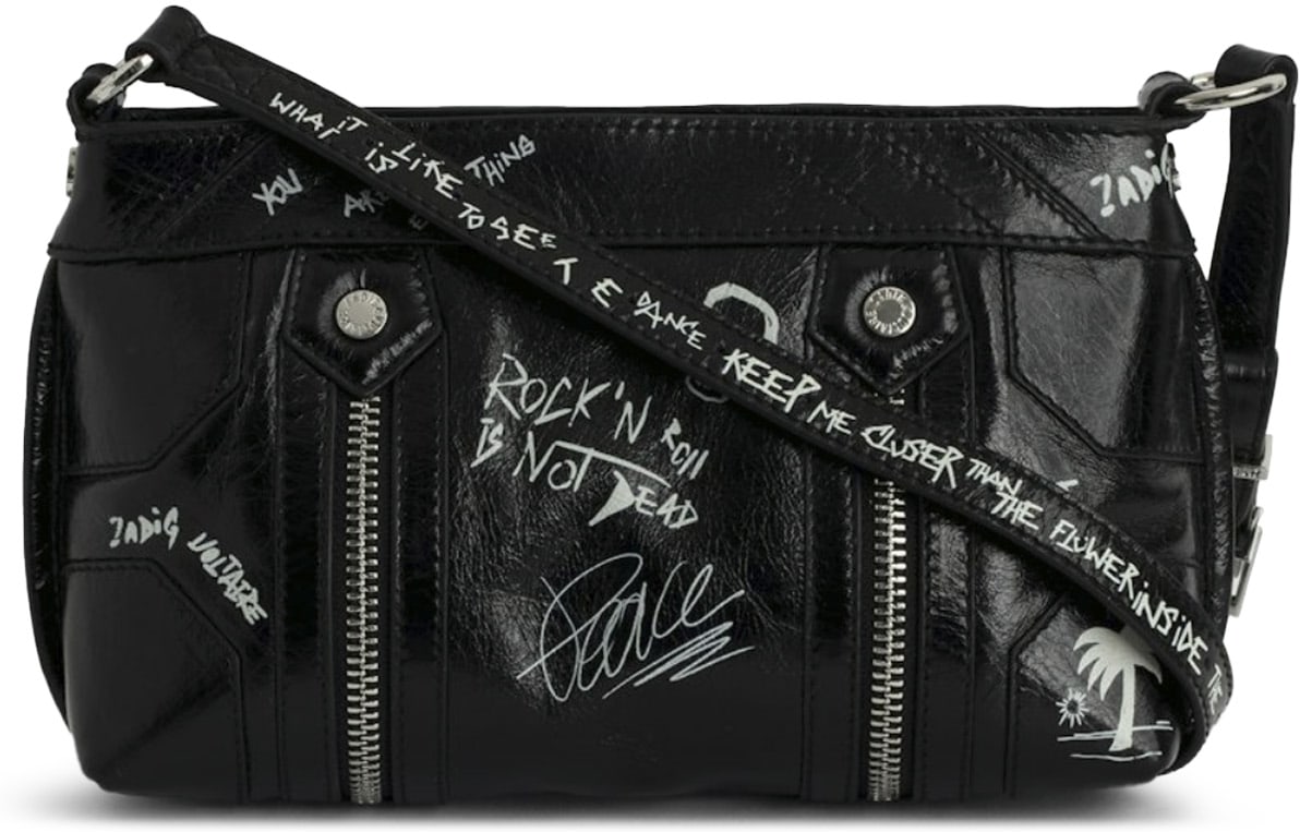 Zadig & Voltaire: Noir Sac Graffiti Sunny Mood Noir - 3