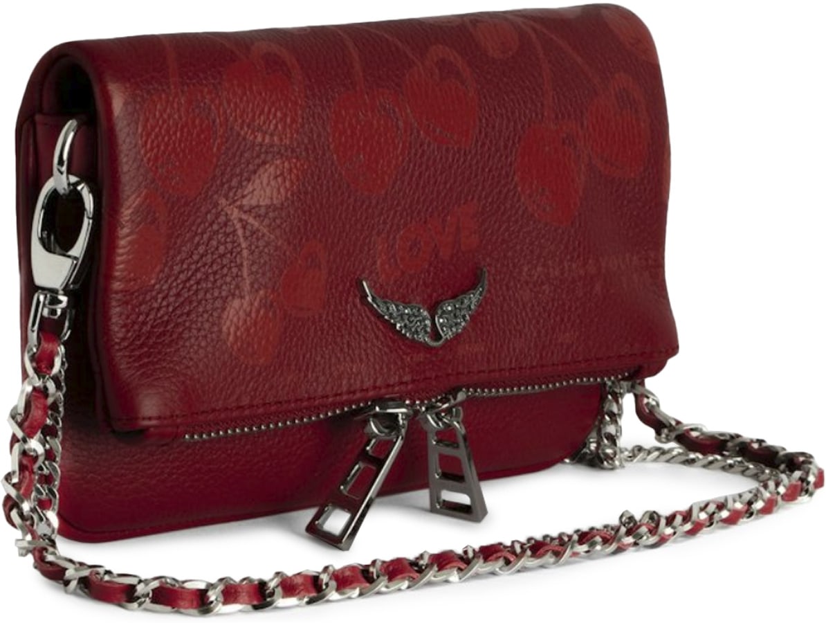 Zadig & Voltaire: Rouge Pochette Rock Nano Cherry Rouge - 2