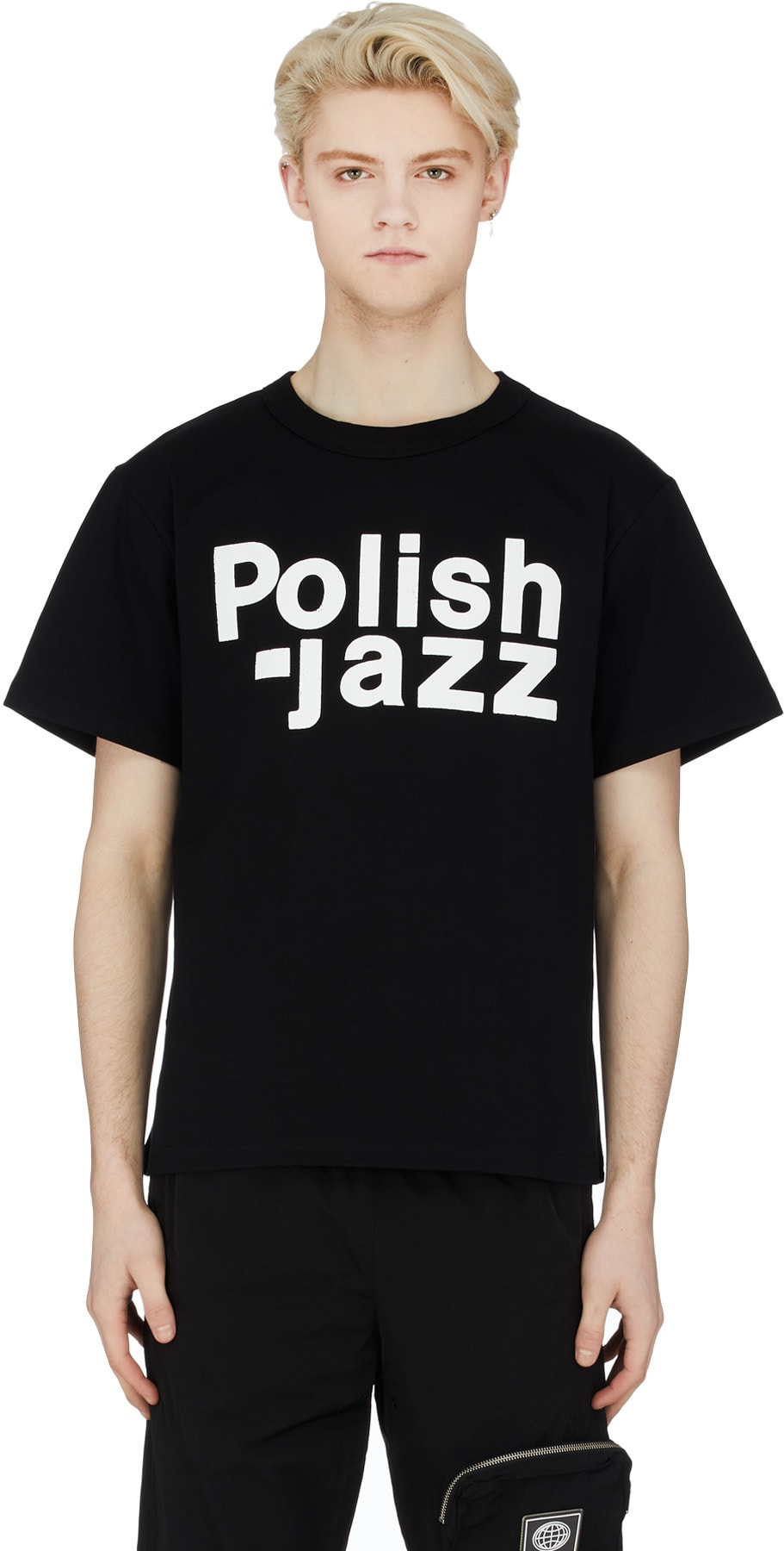 MISBHV: Noir T-Shirt Polish Jazz Noir - 1