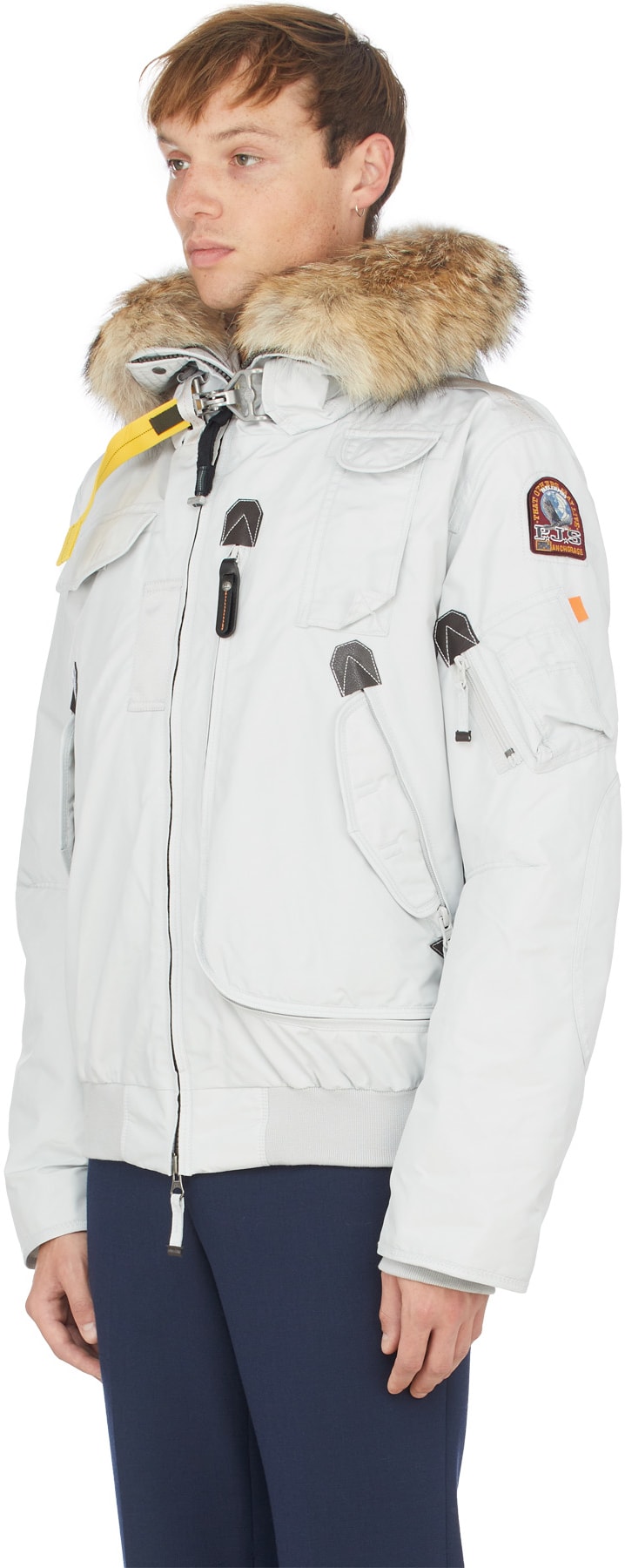 Parajumpers: Blanc Blouson Aviateur Gobi Blanc - 2