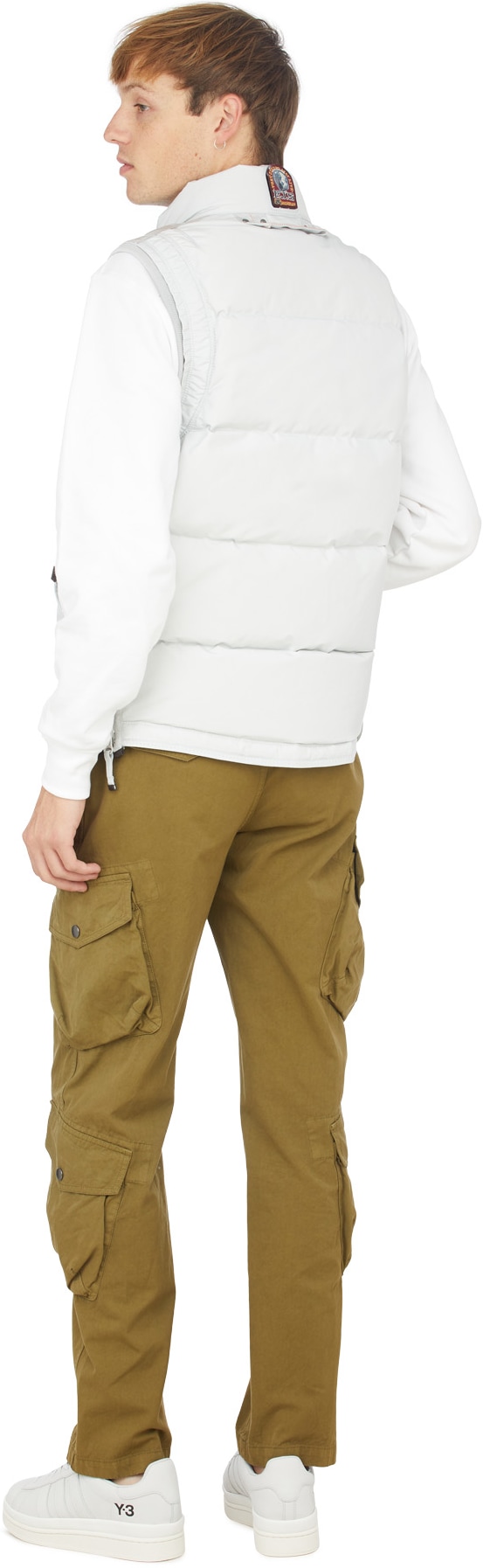 Parajumpers: Blanc Gilet Kobuk Base Blanc - 4