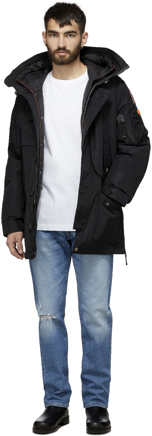 Parajumpers: Noir Parka Kodiak Noir - 4