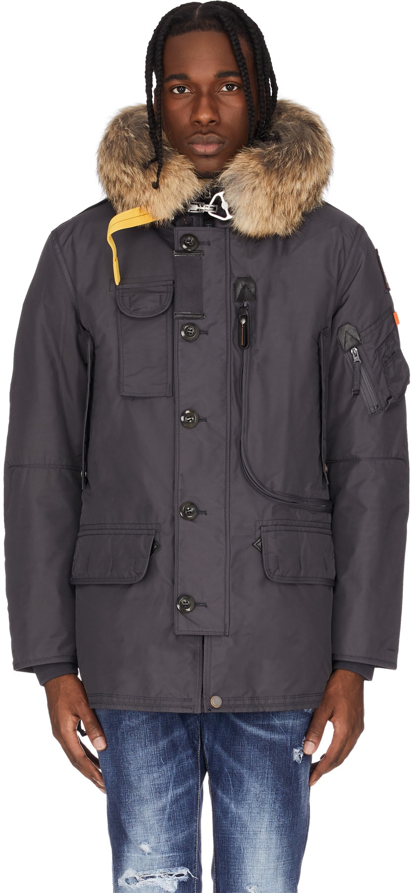 Parajumpers: Gris Parka Kodiak Gris - 1