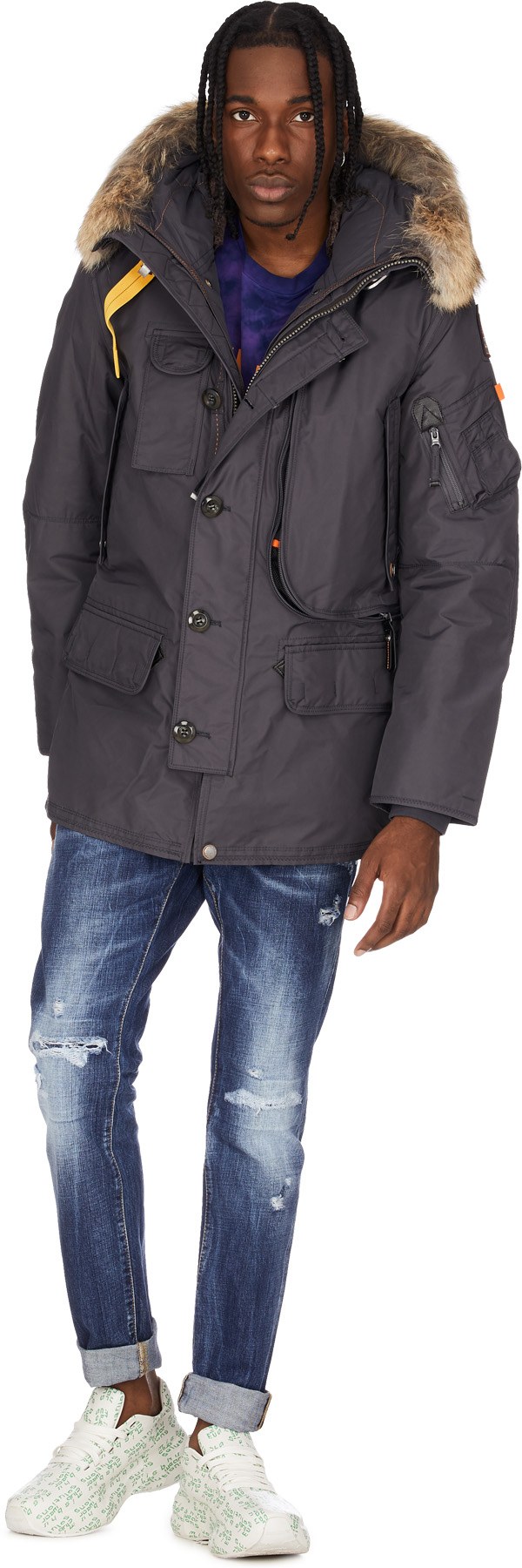 Parajumpers: Gris Parka Kodiak Gris - 4