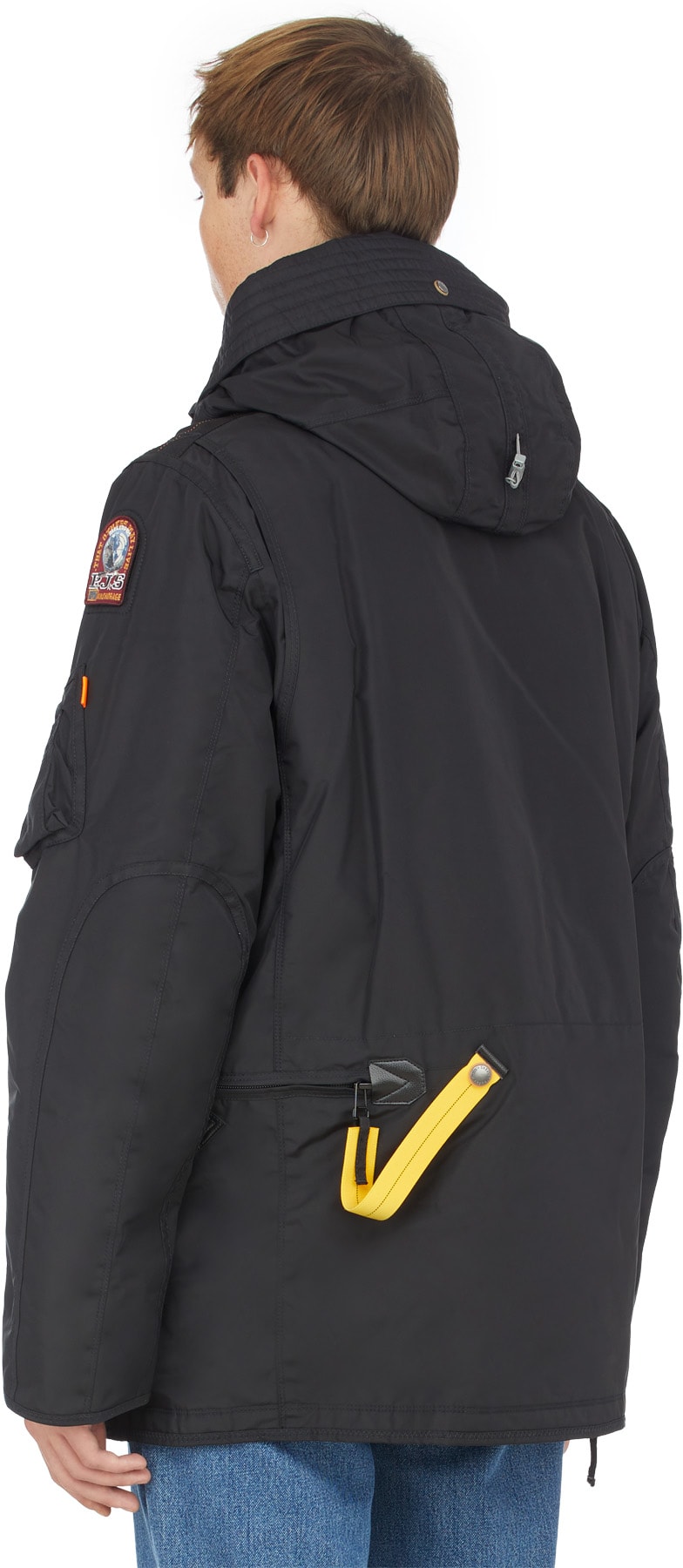 Parajumpers: Noir Parka Right Hand Base Noir - 3