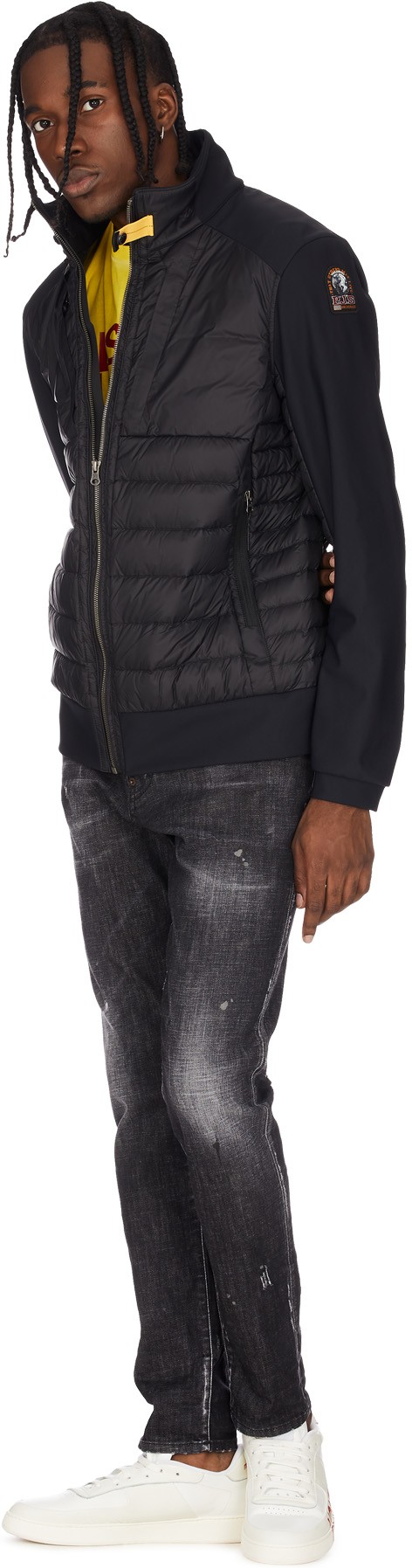 Parajumpers: Noir Manteau Shiki Noir - 4