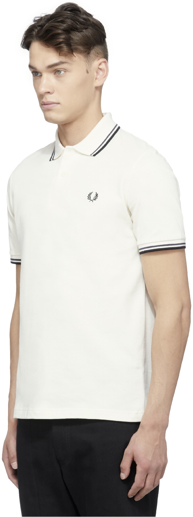 Fred Perry: Neutrales Polo Twin Tipped Neutrales - 2