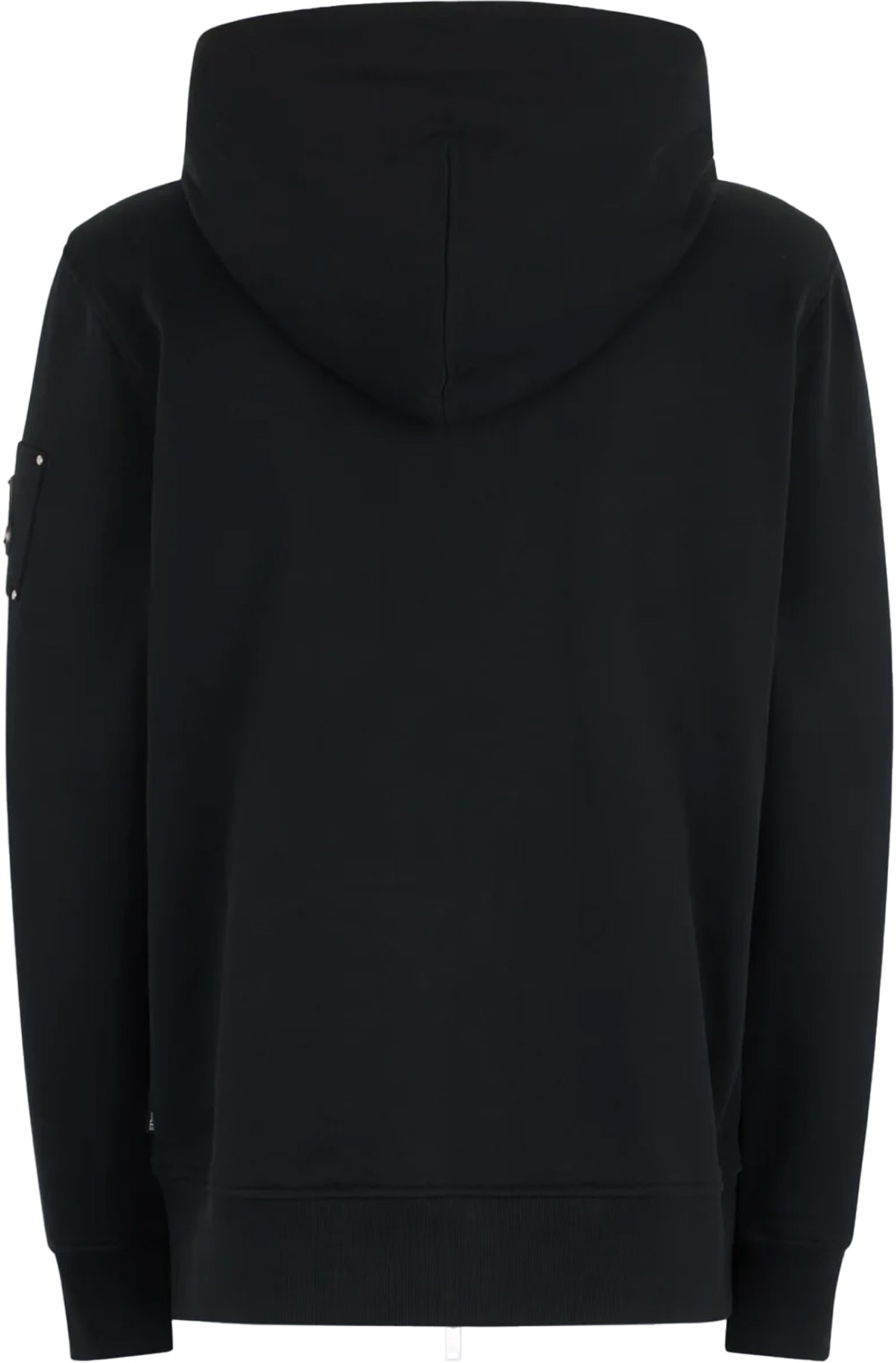 Moose Knuckles: Black Hartsfield Zip Up Hoodie - 2