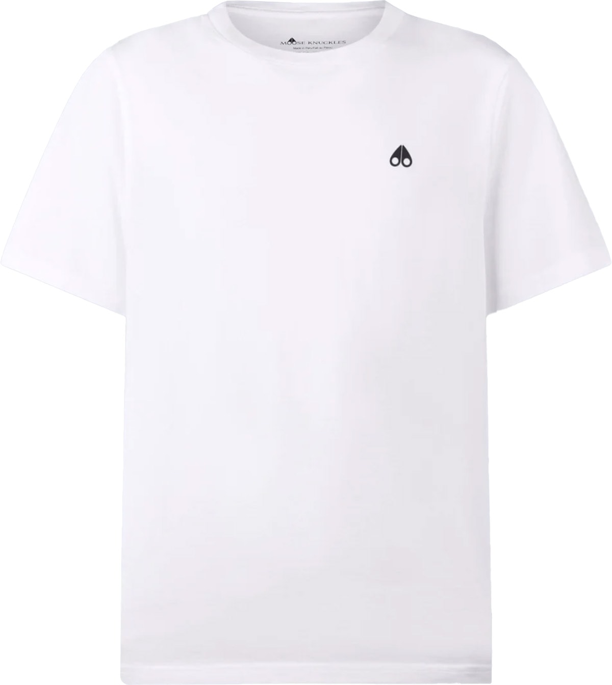 Moose Knuckles: White Satellite T-Shirt - 1