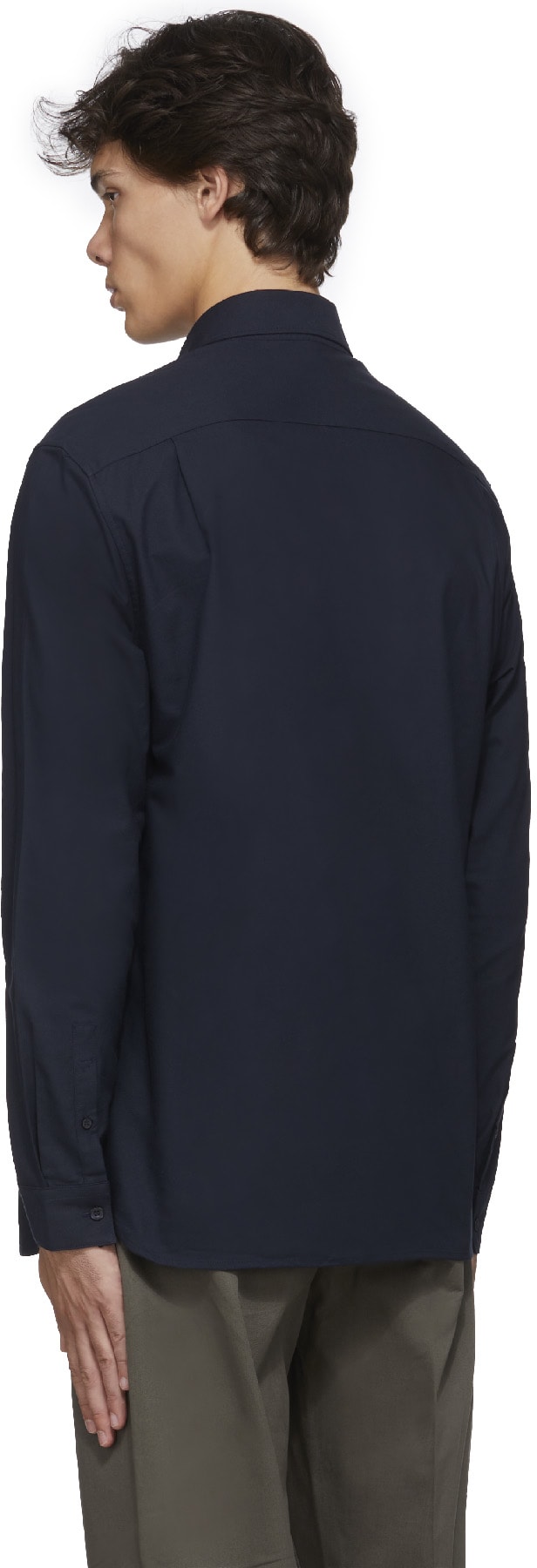 Fred Perry: Bleu Chemise Oxford Bleu - 3