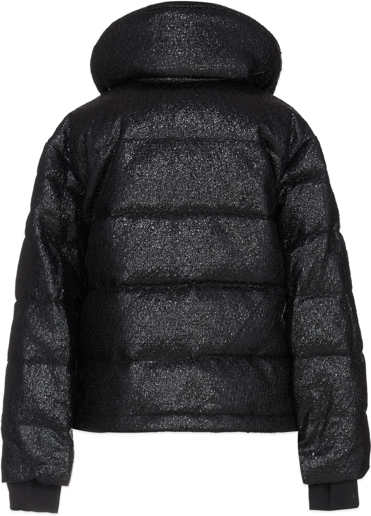 Moose Knuckles: Black Gilley Puffer Jacket - 3